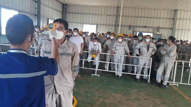 TKA China di Buton Positif COVID-19