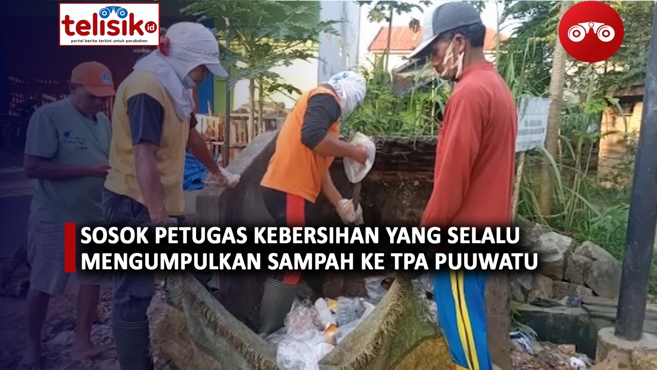 Video: Sosok Petugas Kebersihan yang Selalu Mengumpulkan Sampah ke TPA Puuwatu