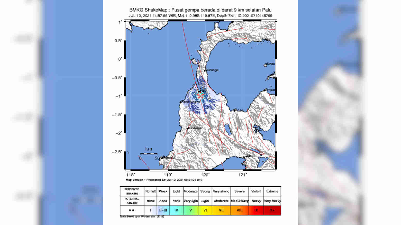 Warga Panik, Kota Palu Kembali Dilanda Gempa