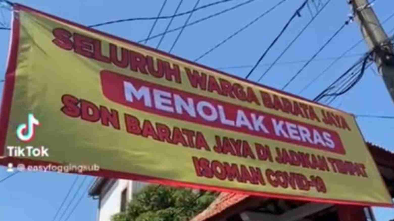 Warga Surabaya Tolak Sekolah Jadi Tempat Isoman