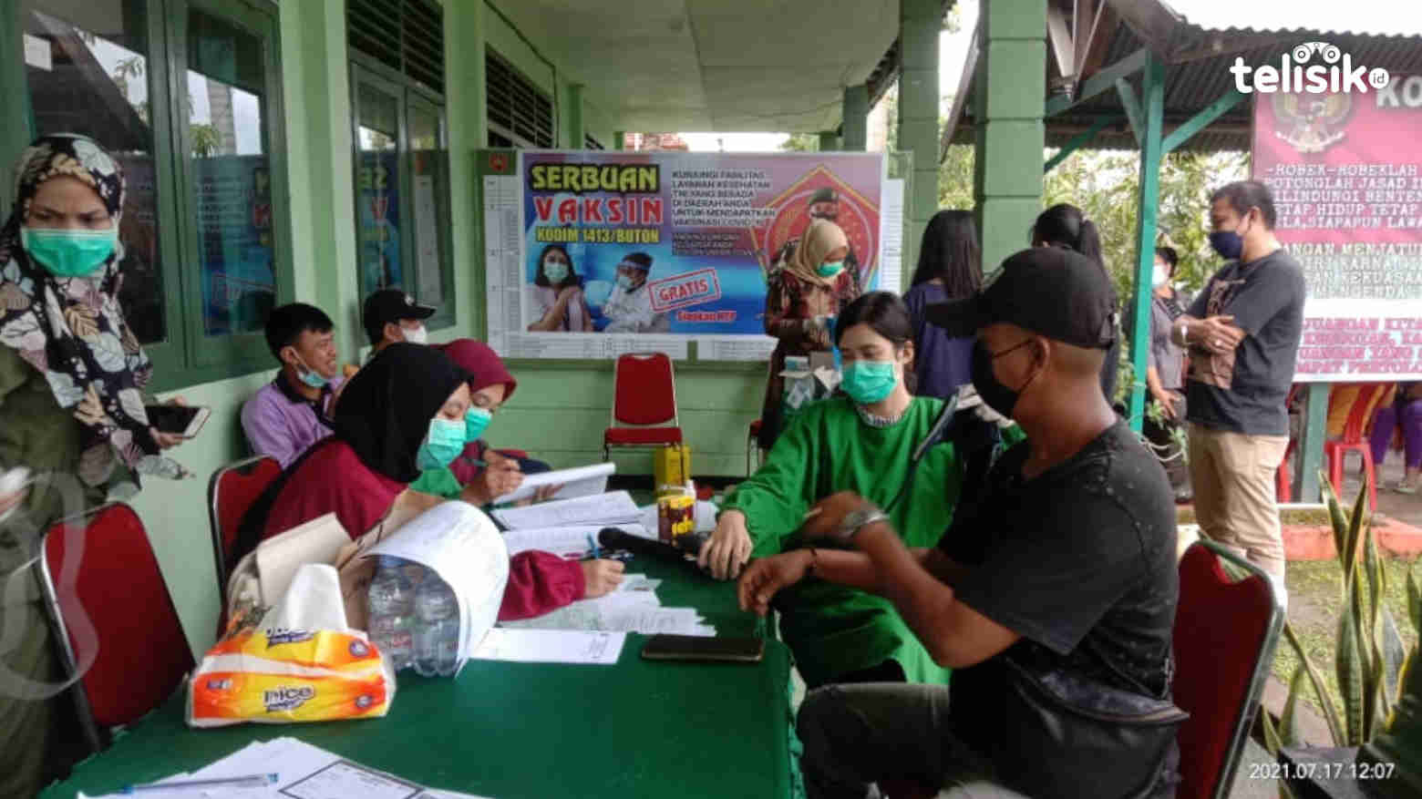 Bombana Lakukan Vaksinasi Dosis II, Target 4.712 Orang