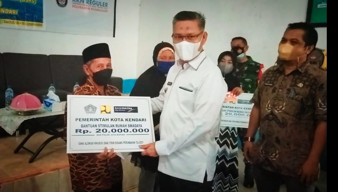 16 Warga Wundudopi Dapat Rp 20 Juta untuk Perbaikan Rumah