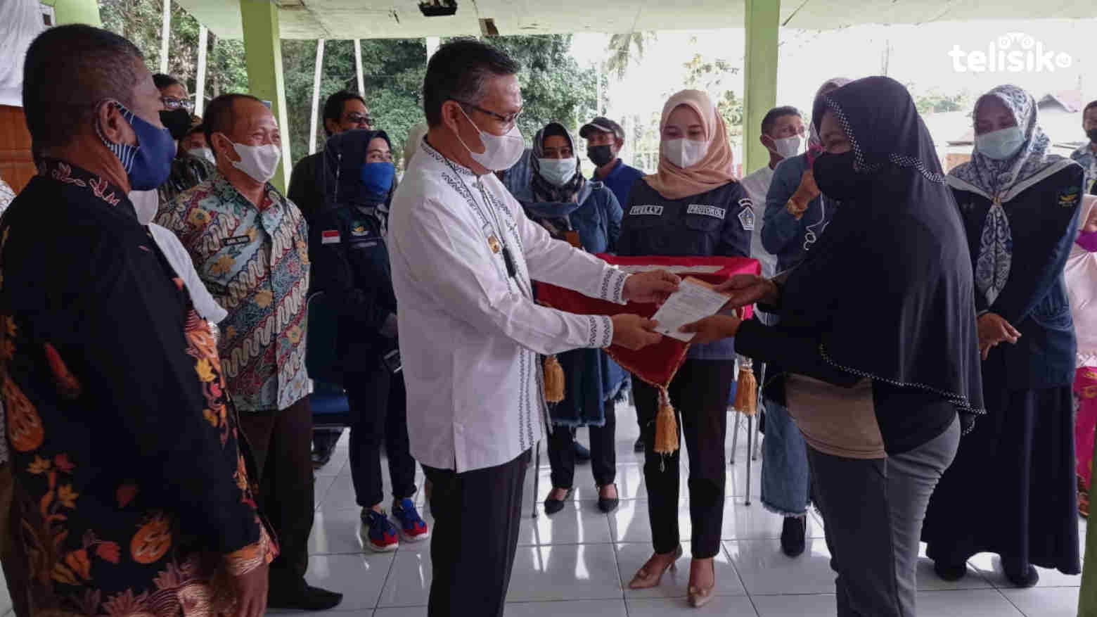441 Warga Nambo Dapat Bantuan Sosial Pangan