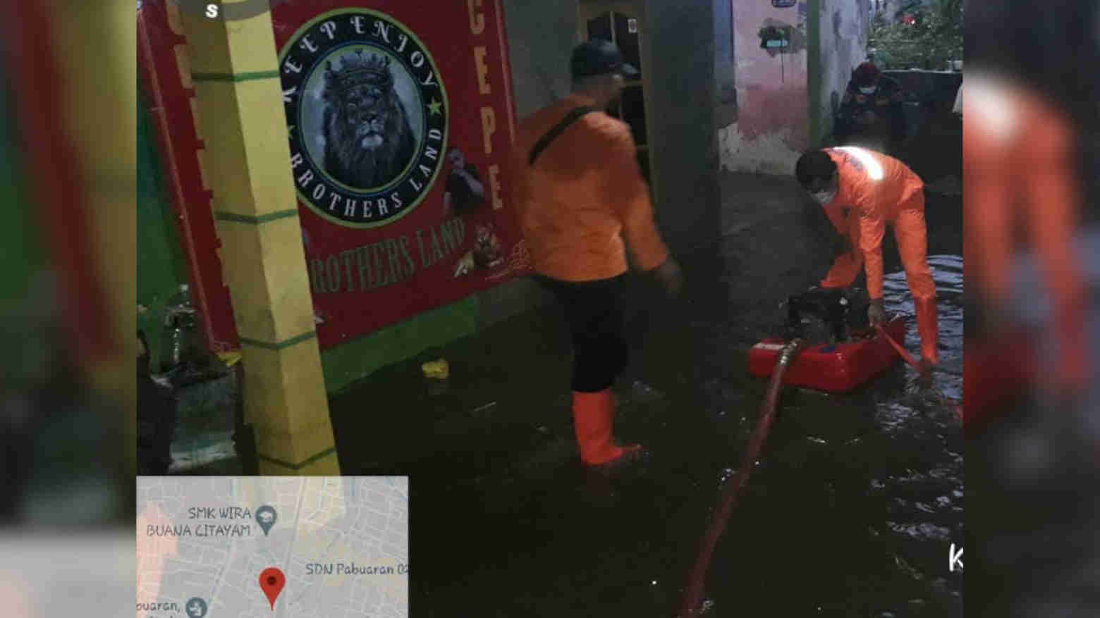 Banjir Rendam Wilayah Bojong Gede Bogor