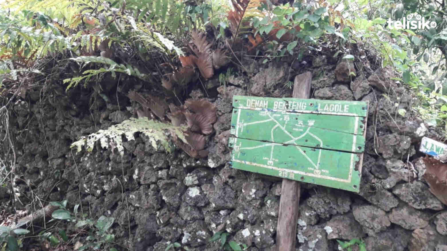 Jejak Sejarah Islam Benteng Awaludin Lagole di Pulau Tomia