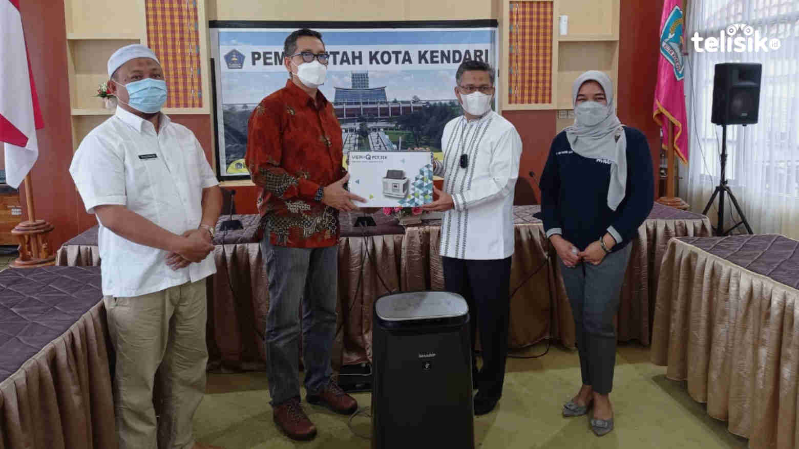 Kota Kendari Dapat Bantuan PCR Buatan Korea