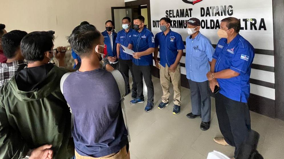 Partai Demokrat Adukan Wamendes-PDTT ke Polda Sultra Terkait Dugaan Pencemaran Nama Baik