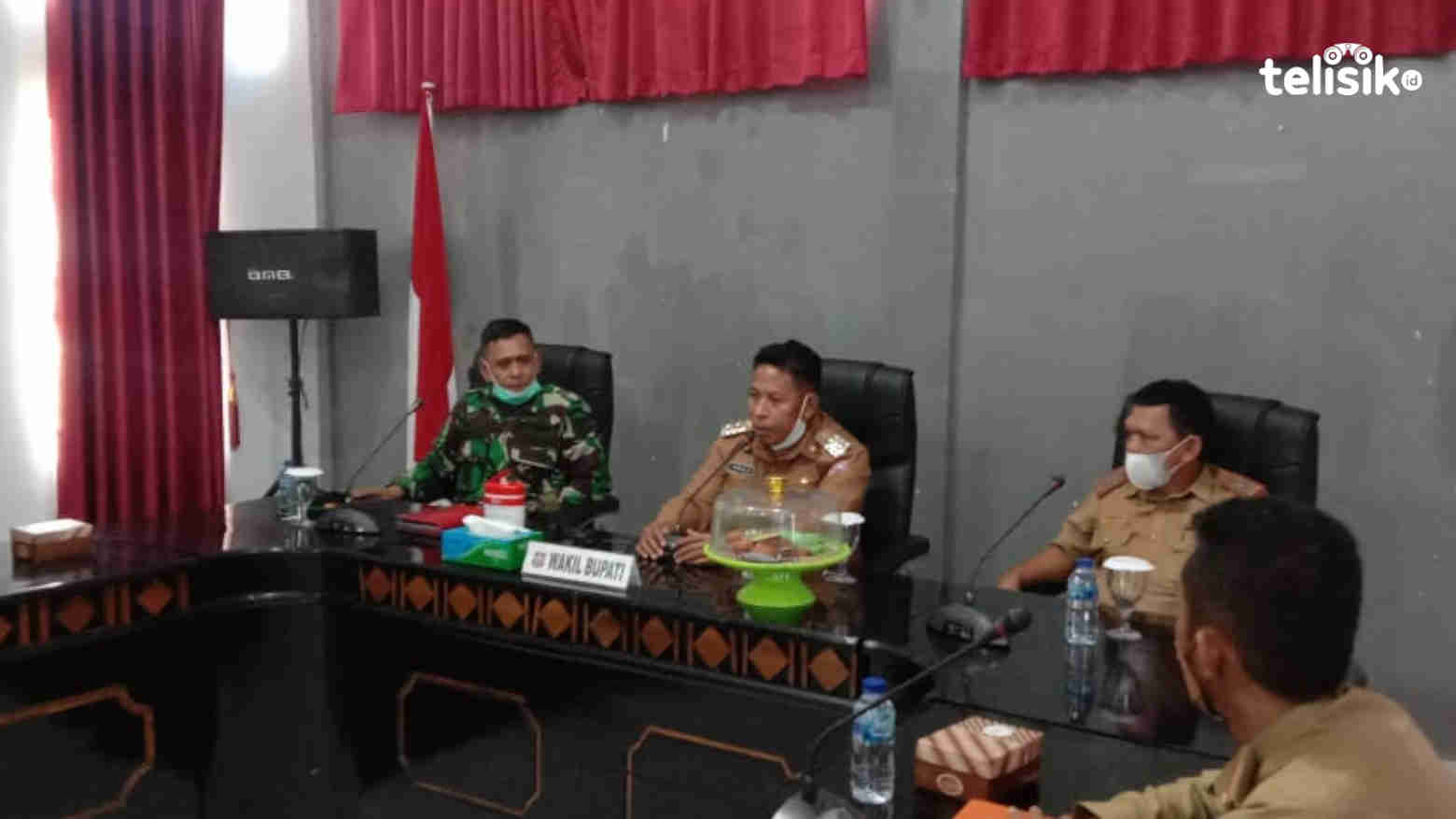 Pemda Butur Gelar Rapat Persiapan Paskibraka Upacara HUT ke-76 RI