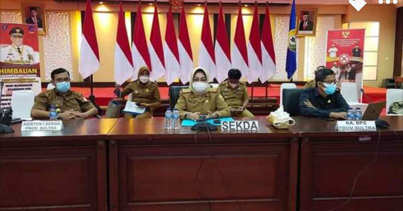 Pemprov Sultra Ikuti Rapat Koordinasi Nasional Bersama Wakil Presiden