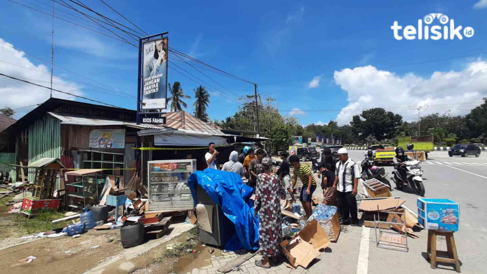 4 Rumah di Kendari Nyaris Ludes Dilalap Api, Begini Pengakuan Warga