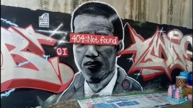 Tagar Jokowi404NotFound Trending di Twitter