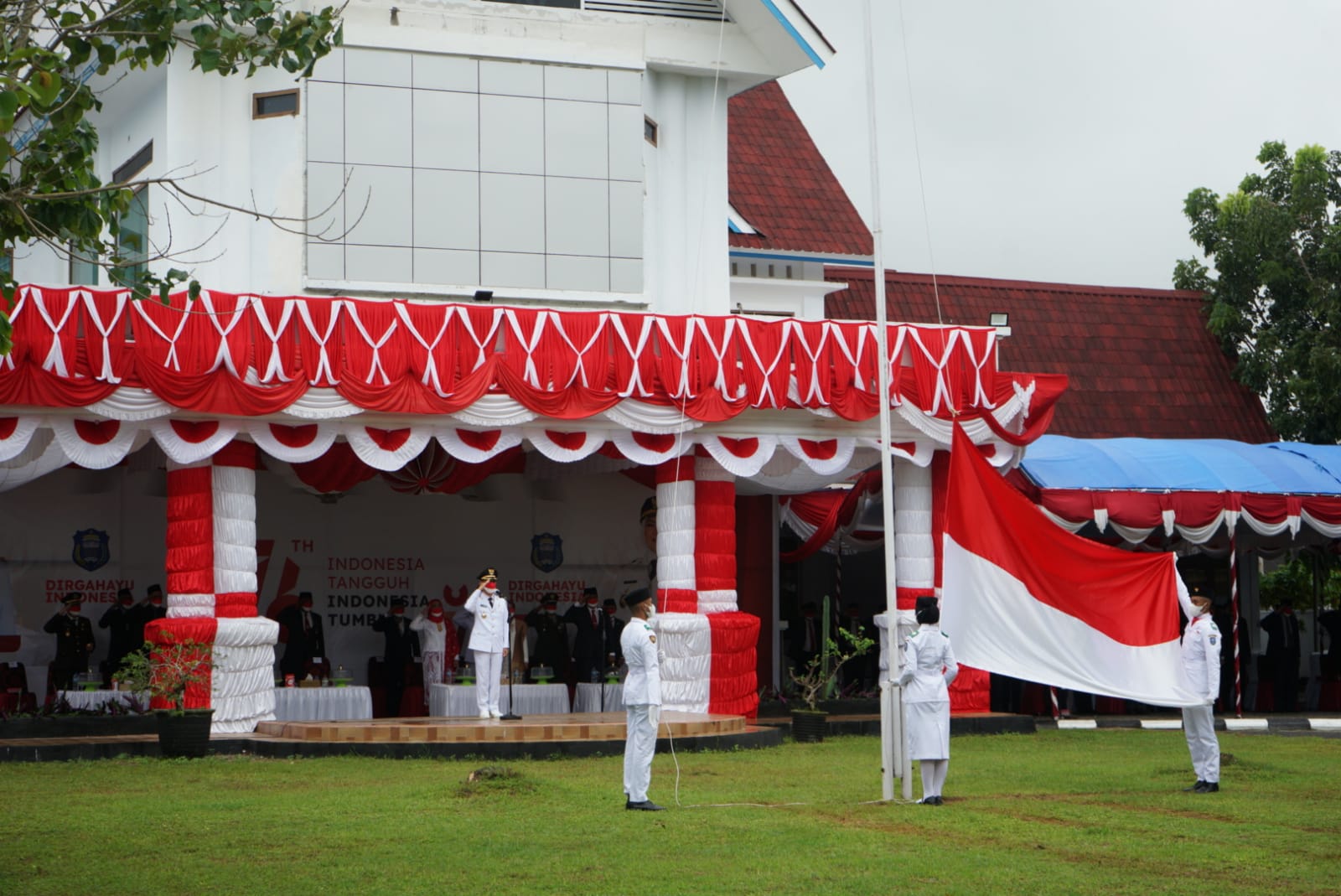 Tak Semeriah Dulu, Upacara HUT RI ke-76 di Wakatobi Kembali Digelar Sederhana