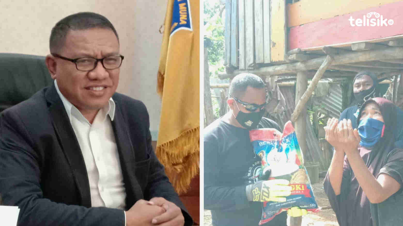 Turun ke Rumah Warga, Pembagian Sembako Kajari Muna Patut Dicontoh