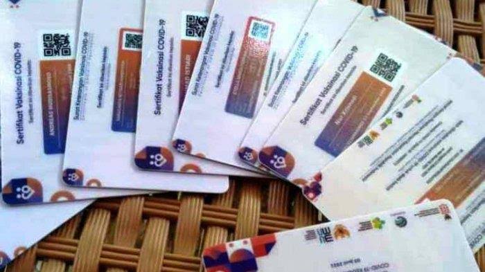 Waduh, 3 Ribu Kartu Vaksinasi Palsu Asal China Beredar