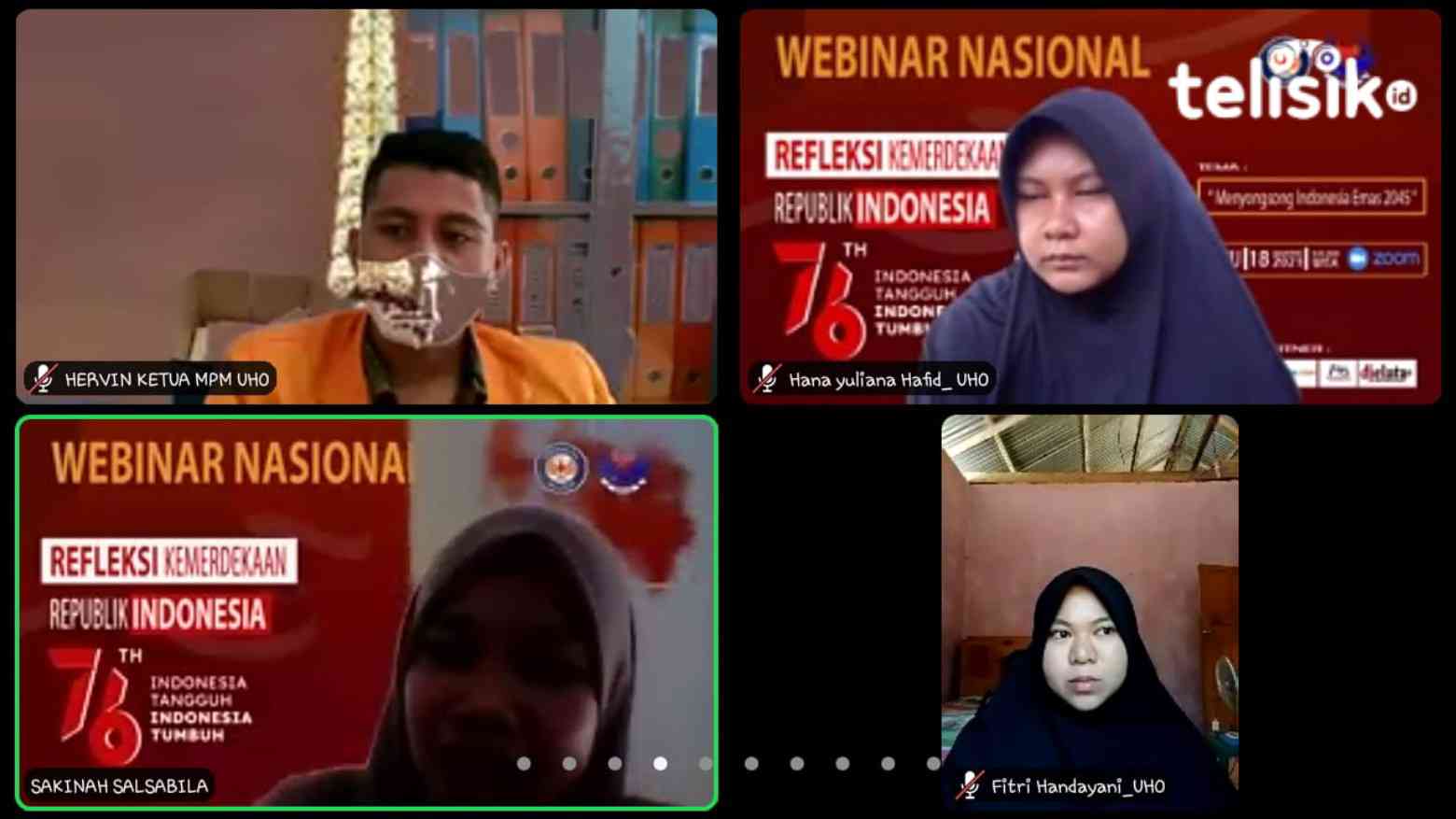 Webinar MPM UHO, Rektor: Jika Tidak Sarjana, Itu Masalah Besar