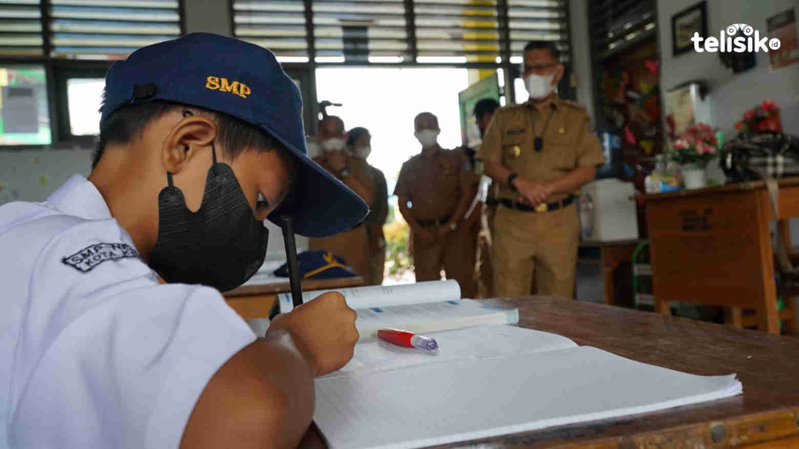 200 Sekolah Mulai PTM, Wali Kota Kunjungi SMPN 9 Kendari