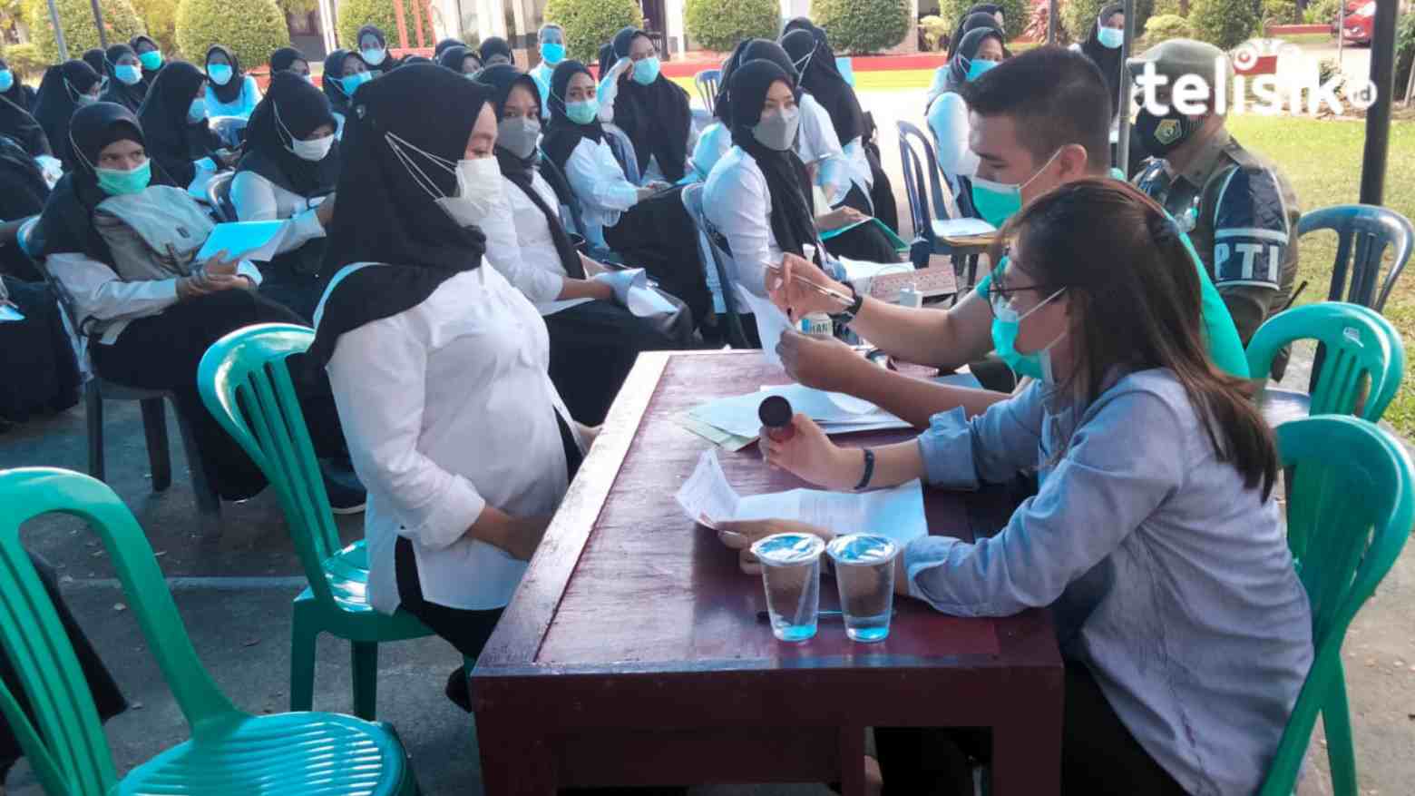 3 Peserta Seleksi CPNS 2021 di SMKN 1 Kendari Terpapar COVID-19