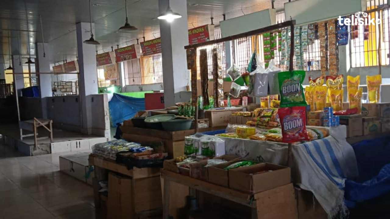 5 Tahun Berdiri, Pedagang Pasar Baru Kendari Keluhkan Pengunjung Sepi