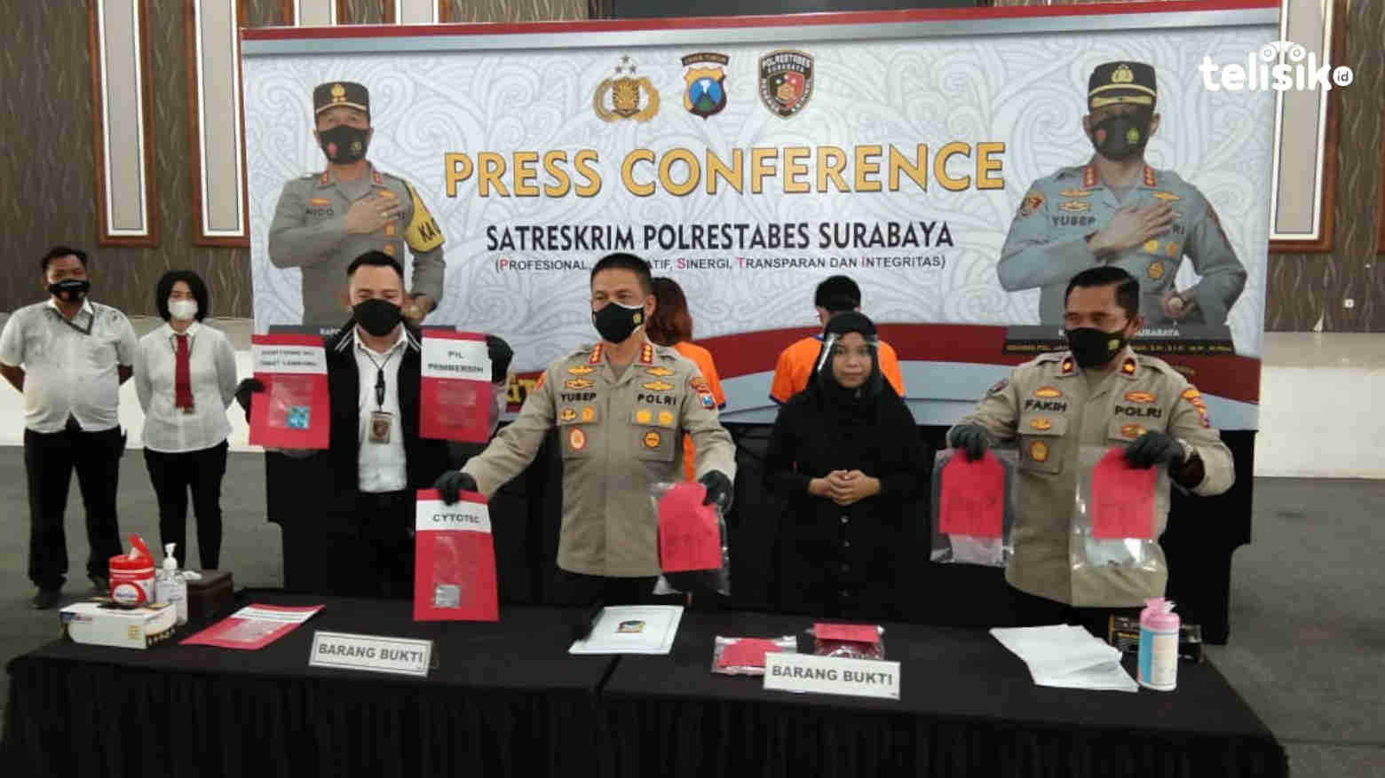 Aborsi di Hotel, Sepasang Kekasih Ditangkap Polisi