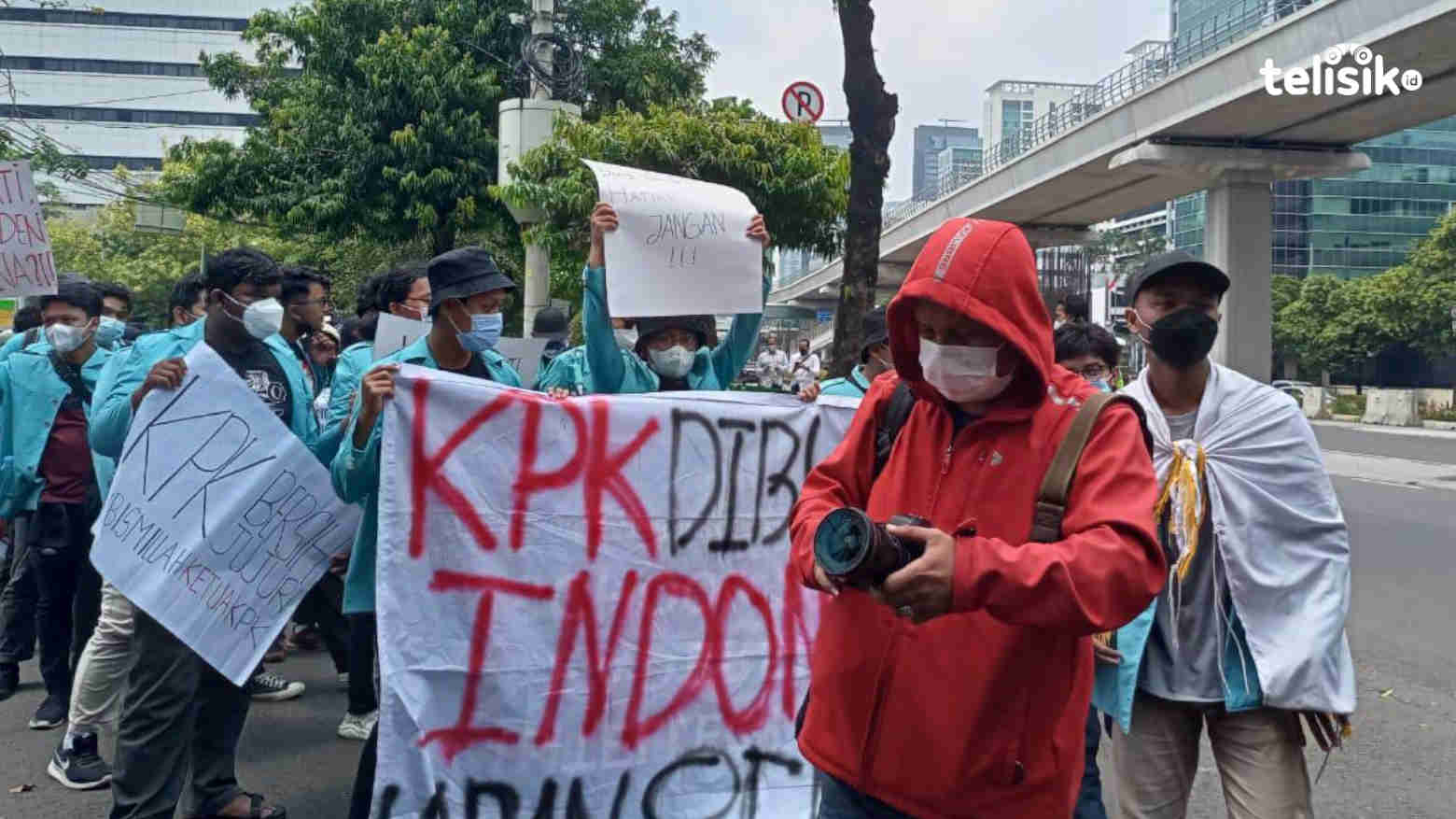 Aksi Gerakan Selamatkan KPK Terget Duduki Gedung Merah Putih