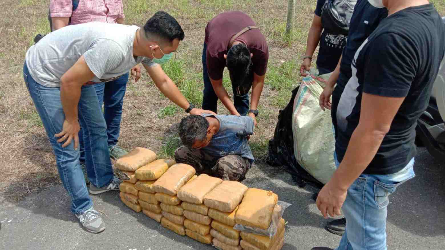 Bawa 30 Kg Ganja Kering Diupah Rp 21 Juta, Pria Ini Ditangkap