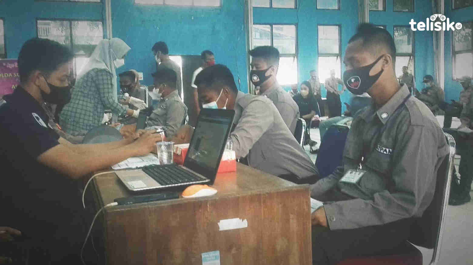 BPD Abujapi Gelar Vaksinasi, Prioritaskan Satpam se-Kota Kendari