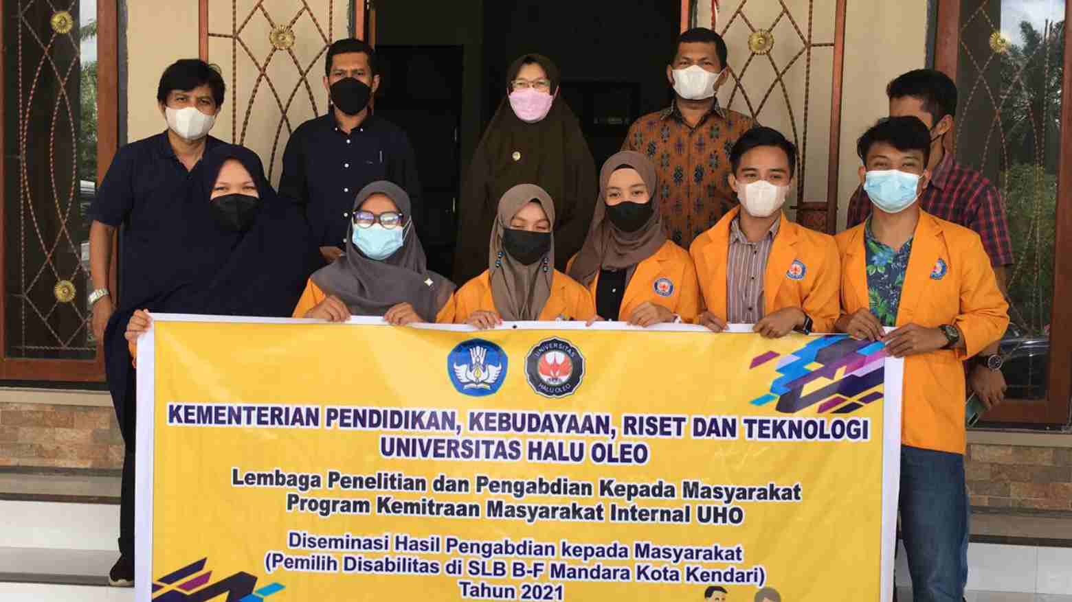 Desiminasi Hasil Pengabdian Masyarakat Terhadap Pemilih Pemula Disabilitas di Kota Kendari