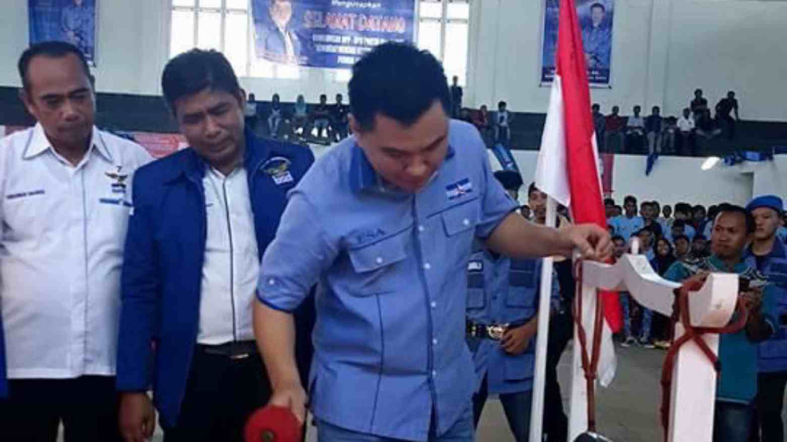 Dua Dekade dan Respon Teguran Jokowi, Demokrat Sultra Gelar Lomba Mural