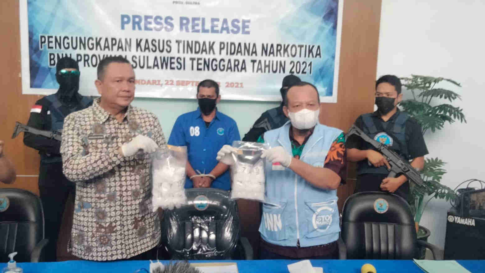 Hendak Edarkan Sabu, Nelayan Asal Kolaka Diringkus