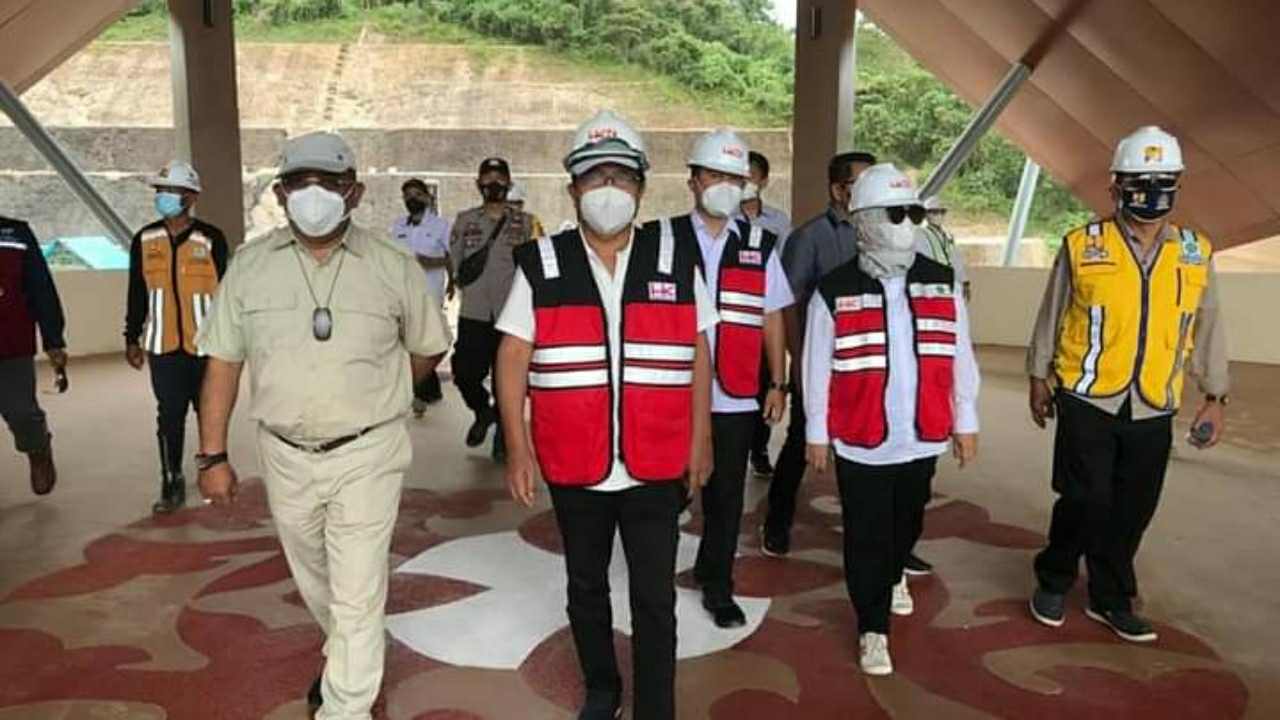 Jelang Kedatangan Jokowi, DPR RI Tinjau Bendungan Ladongi