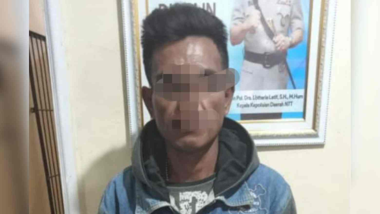 Miris, Pria Ini Tega Aniaya Istrinya dengan Ditabrak Pakai Motor