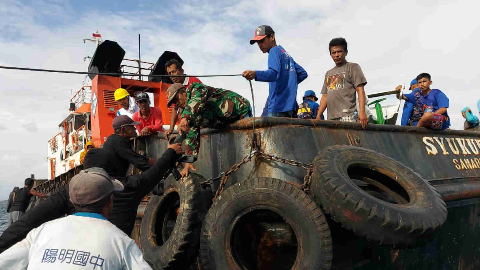 Nelayan yang Ditabrak Tongkang Belum Ditemukan, Kapten dan ABK Diamankan Polairud