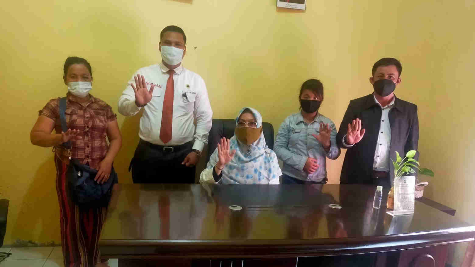 Pedagang Korban Penganiayaan Preman Pasar Mengadu ke Dinas PPPA