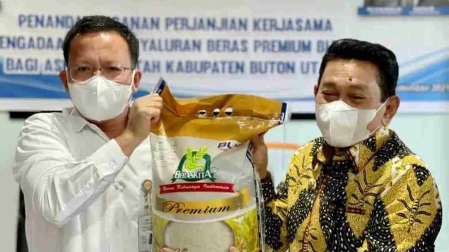 Pemkab Butur dan Bulog Sultra Jalin Kerjasama