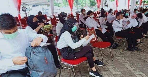 Positif COVID-19, Dua Peserta CPNS Kolaka Jalani Tes di Ruang Sterilisasi