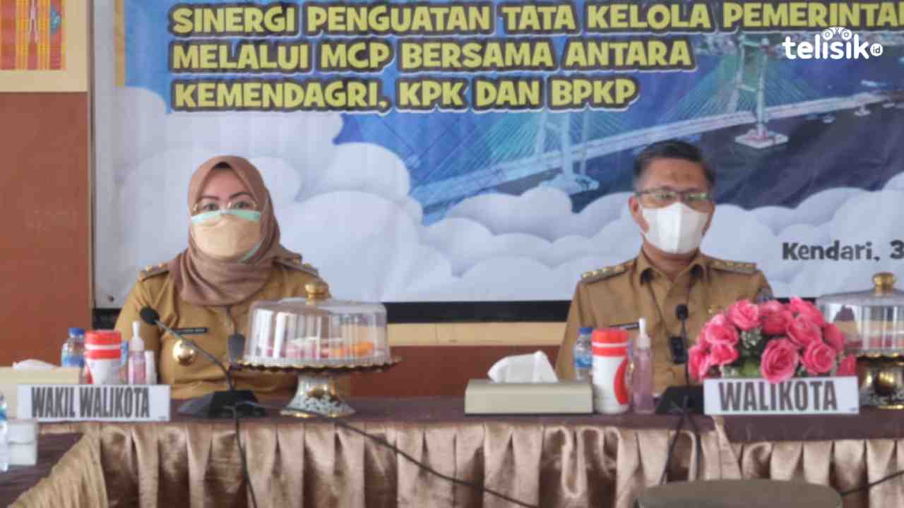 Progres Pencegahan Korupsi di Pemkot Kendari Bertahan di Posisi Ketiga