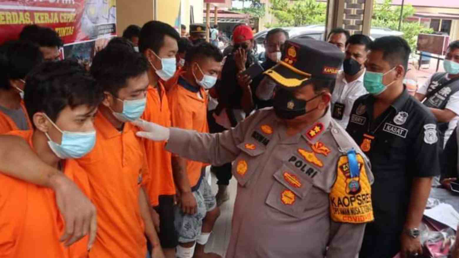 Resahkan Warga, 4 Perampok Diberikan Hadiah Timah Panas