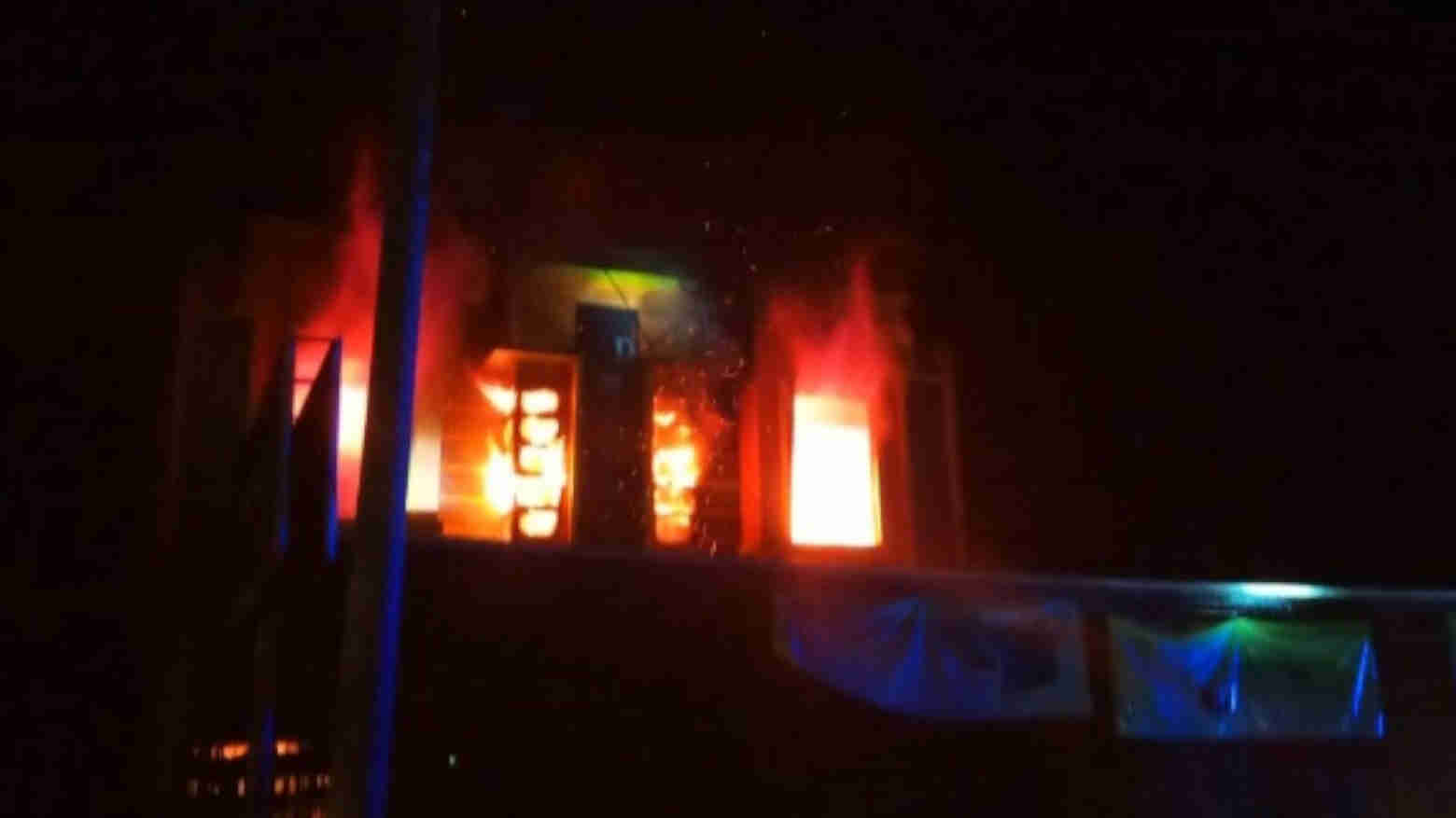 Satu Toko Bangunan di Koltim Ludes Terbakar