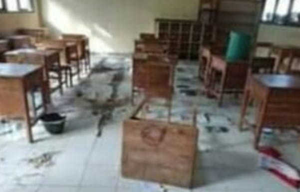 Sekolah di Kupang Diteror, 6 Ruang Kelas Dirusak OTK
