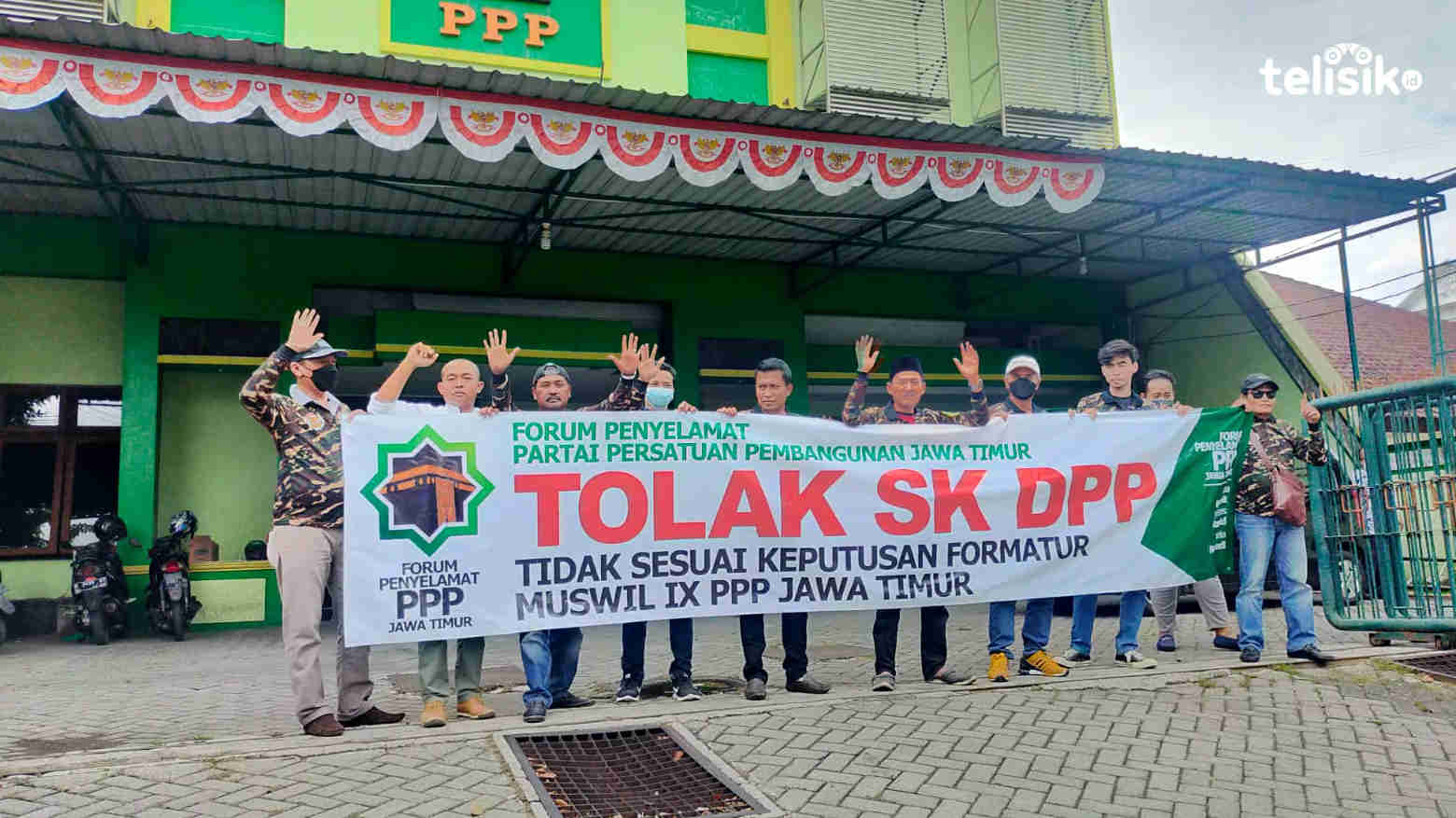 Tolak Penunjukan Ketua DPW PPP Jatim, Forum Penyelamat PPP Gelar Aksi