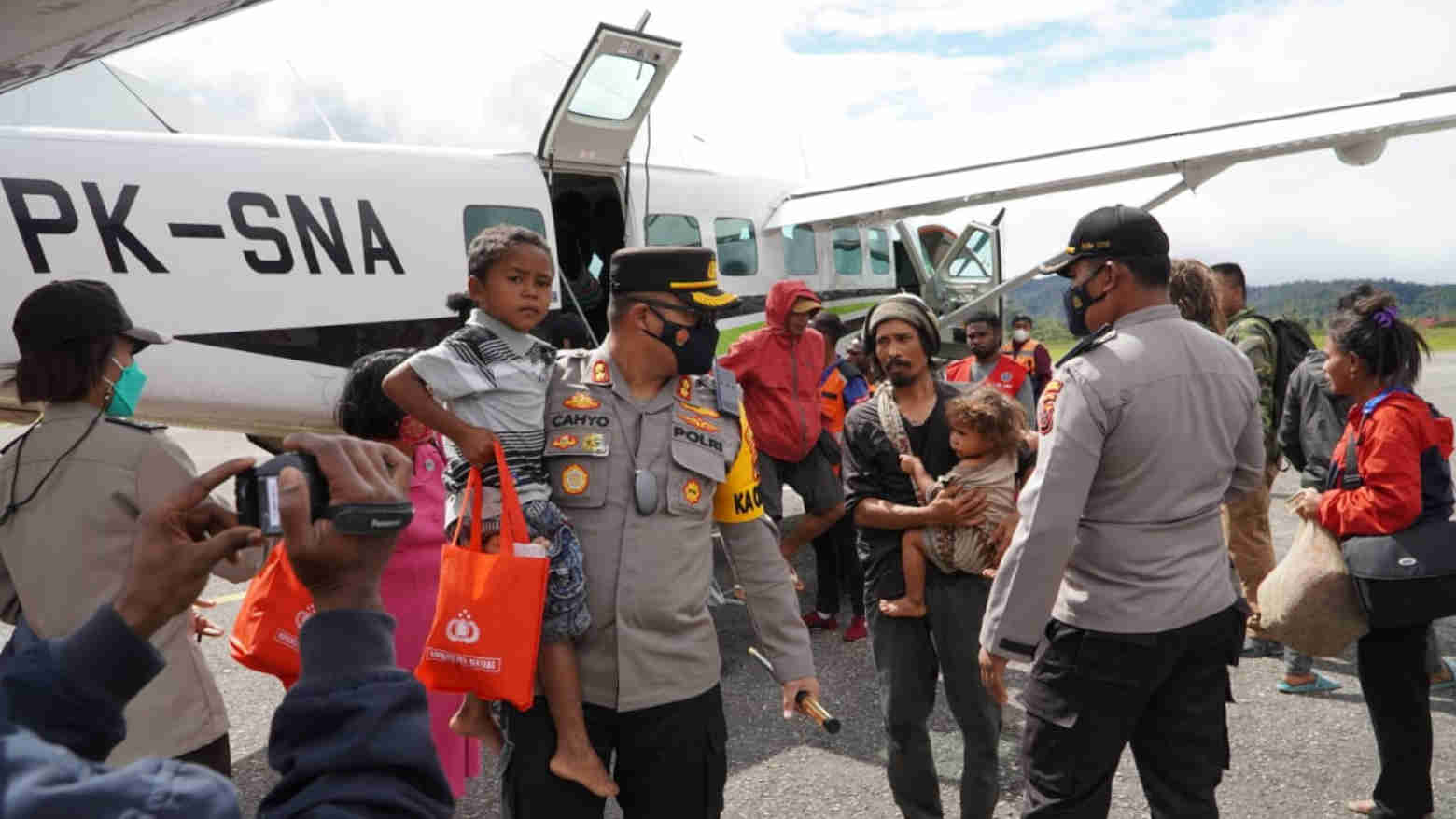 Usai Serangan KKB Papua, Warga Dievakuasi