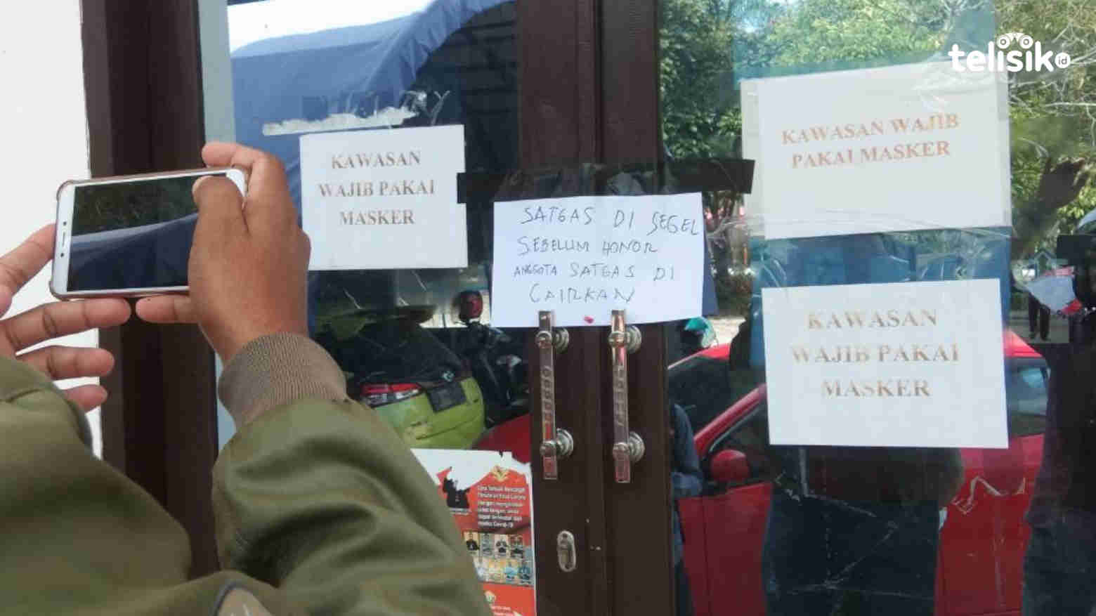 Nakes Mogok dan Segel Posko Satgas COVID-19 Sultra, Honor 6 Bulan Belum Dibayar