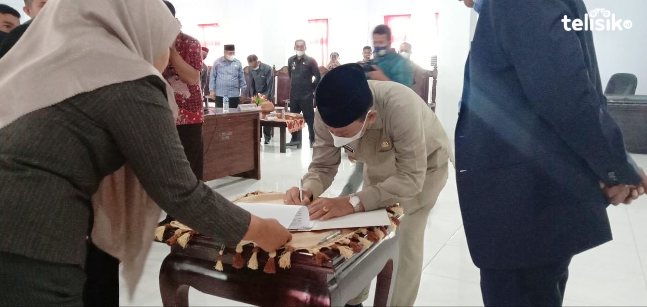Pemda Butur dan DPRD Jalin Nota Kesepakatan Rancangan Perubahan KUA dan PPAS 2021