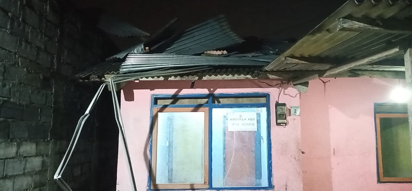 Angin Kencang, 44 Rumah Warga Mojokerto Rusak