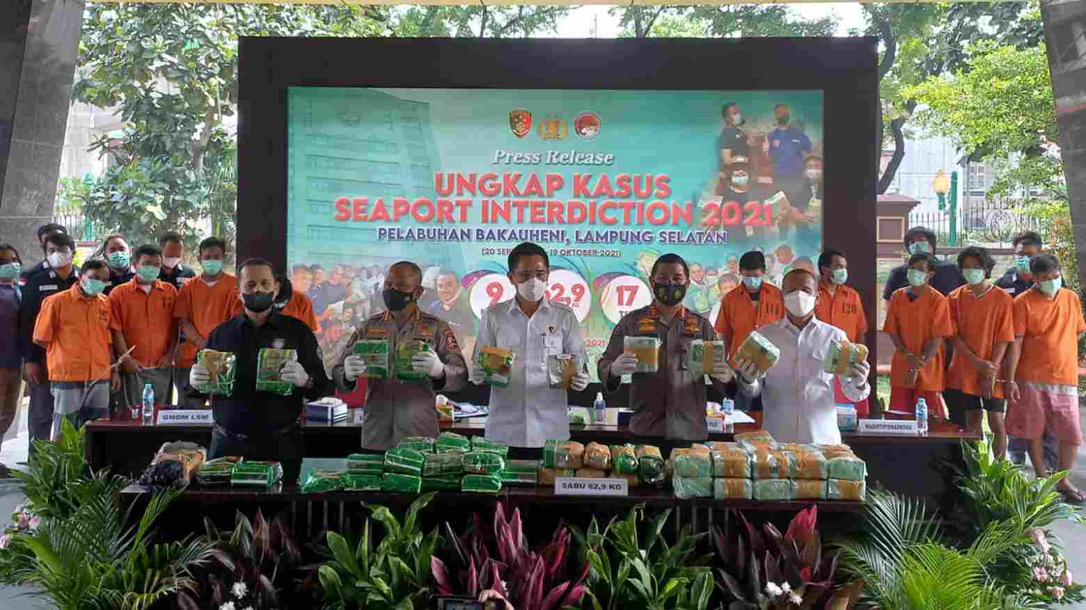 Bareskrim Polri Bongkar 4 Kasus Peredaran Narkoba Jaringan Antar Negara