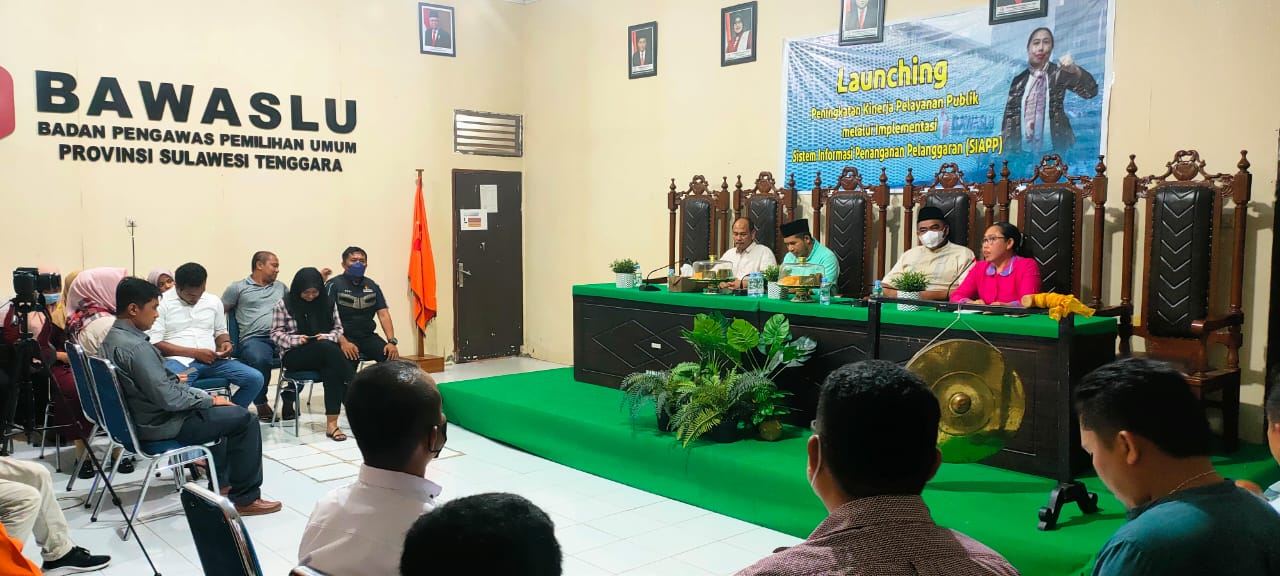 Bawaslu Sultra Amankan Data Pelanggaran Pemilu Lewat Aplikasi SIAPP