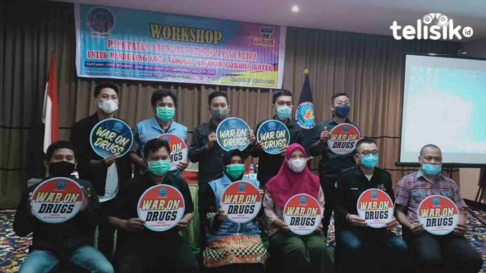 BNN Kendari Ajak Insan Media Edukasi Warga Bahaya Narkoba