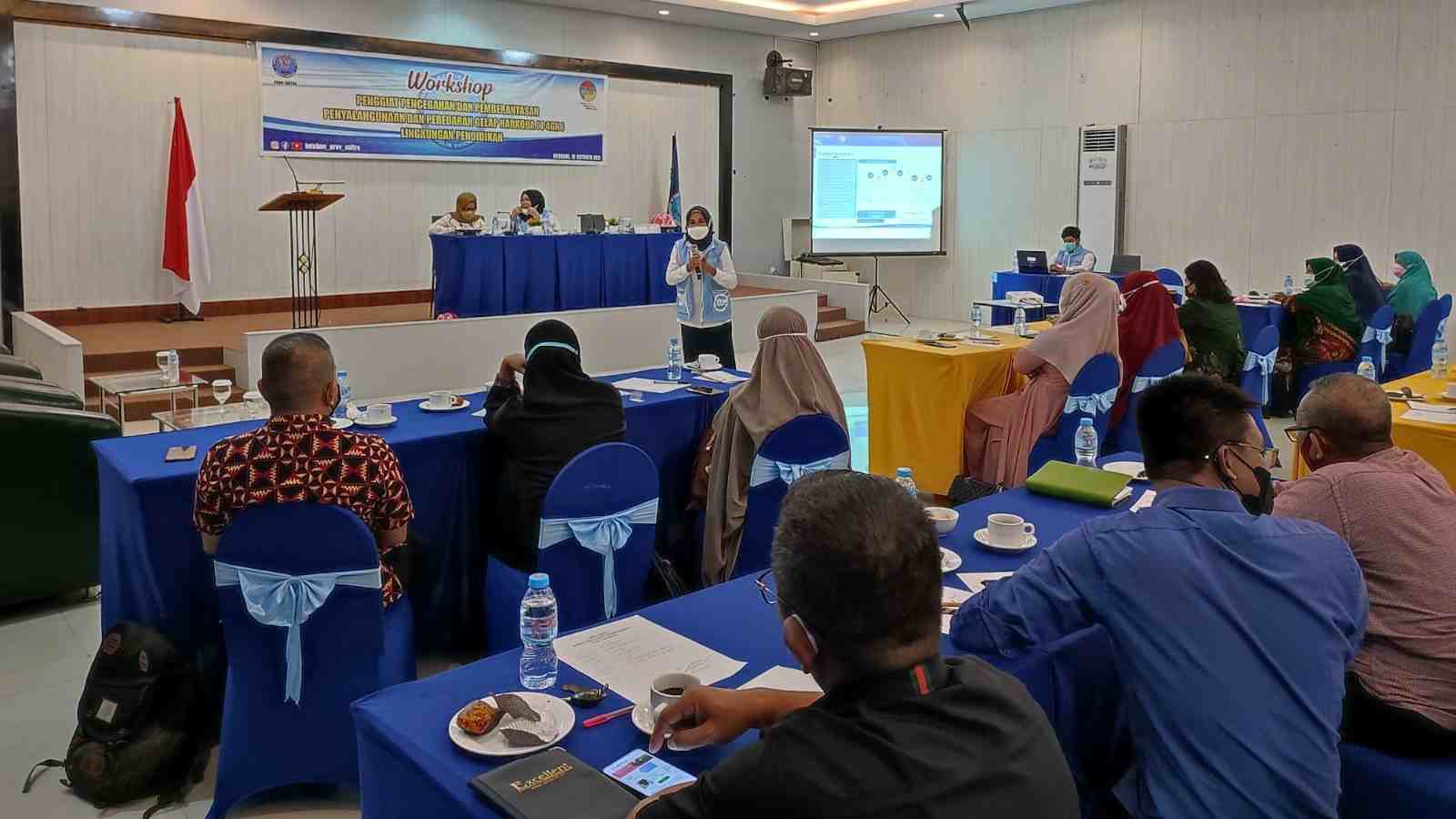 BNNP Sultra Gelar Workshop Bahaya Narkoba di Lingkungan Pendidikan