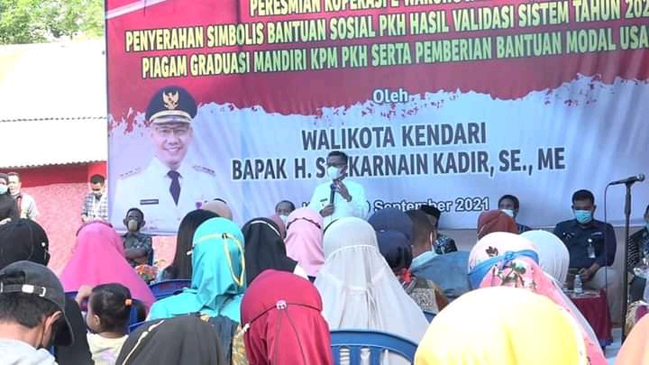 Dana PKH Cair, Dinsos Kendari Ingatkan Pendamping Tidak Boleh Nakal