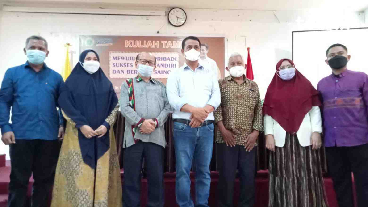 Di Hadapan Mahasiswa UMW, Mantan Menteri Pertanian Paparkan Mindset Sukses